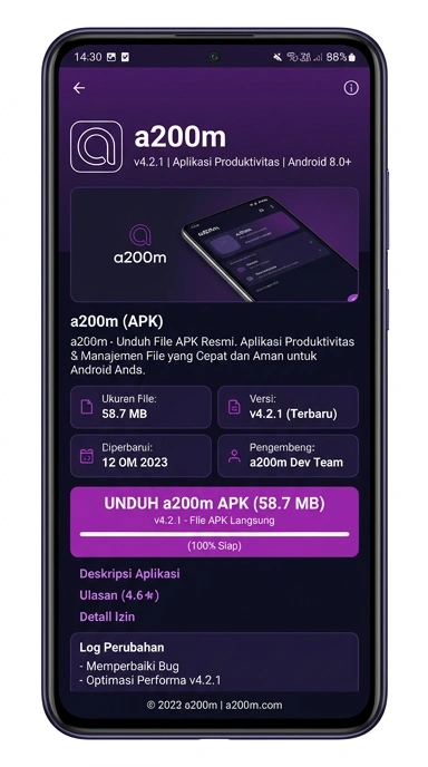 Unduh APK a200m untuk Pengguna Android Indonesia