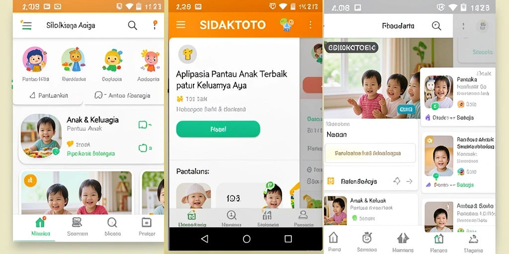 Tampilan antarmuka SIDAKTOTO yang sederhana dan mudah digunakan.