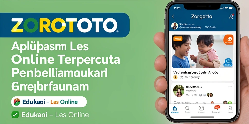Antarmuka pengguna ZOROTOTO yang interaktif dan mudah digunakan.